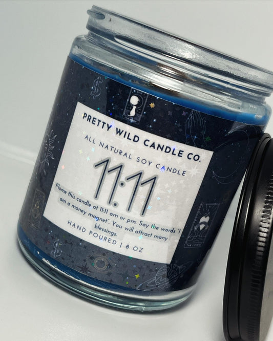 11:11💙✨ Wick Candle
